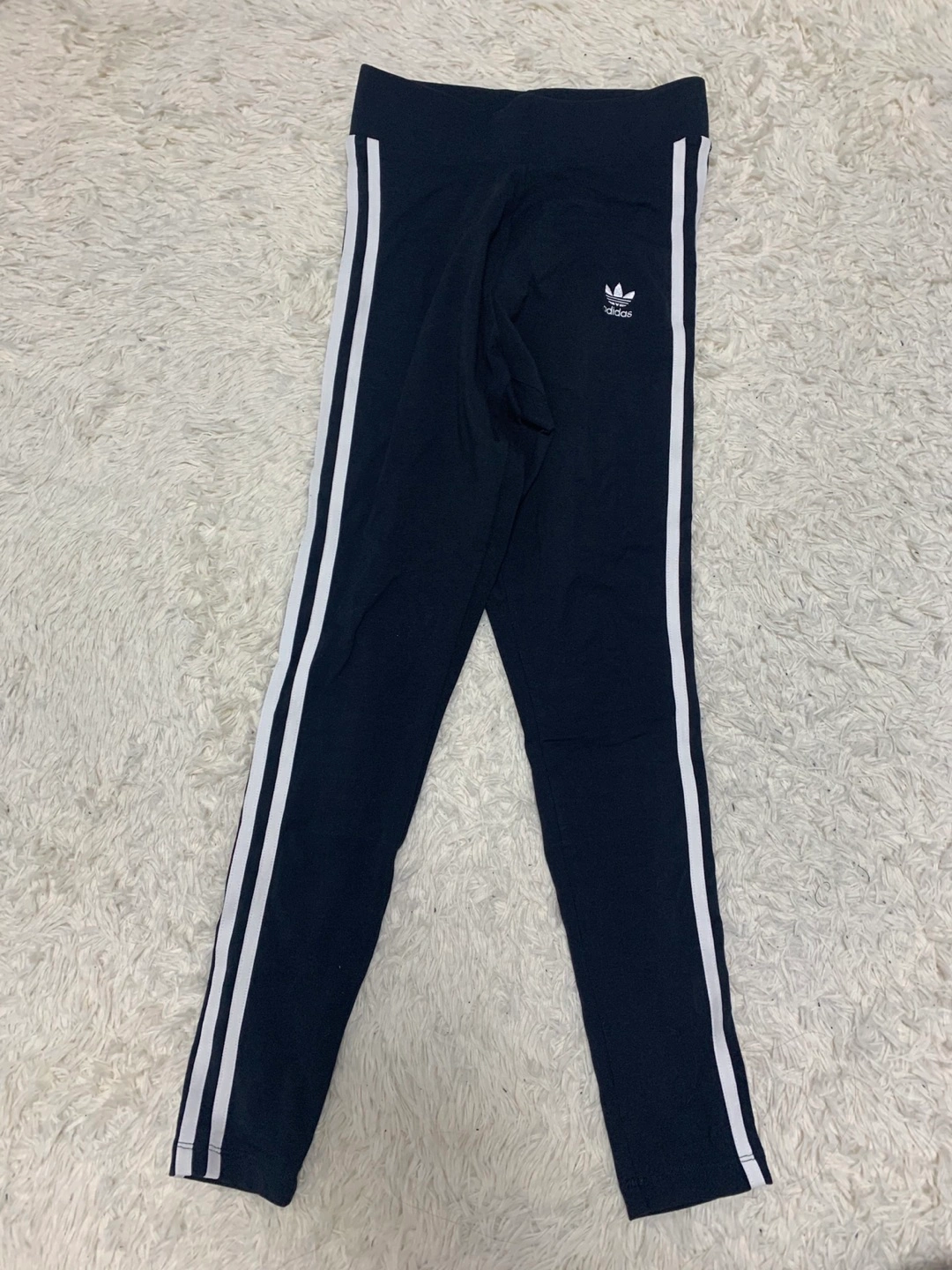 アディダス トレーニングパンツ ブラック×ホワイト