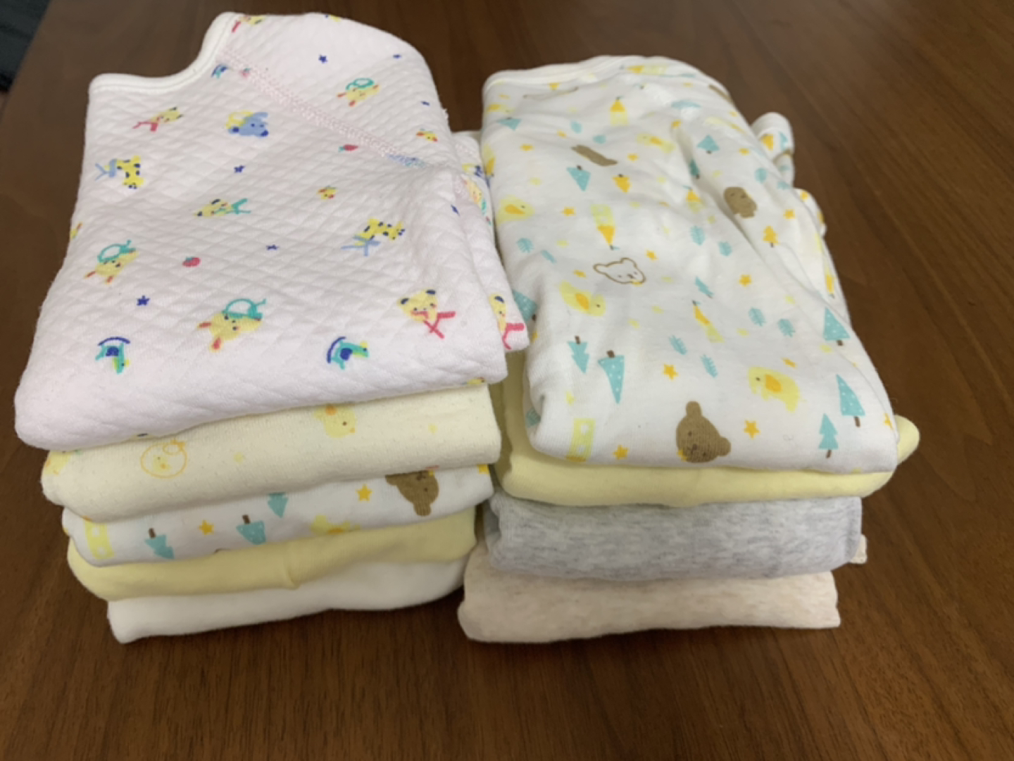 男の子　女の子　赤ちゃん肌着9点　50〜60の写真3枚目