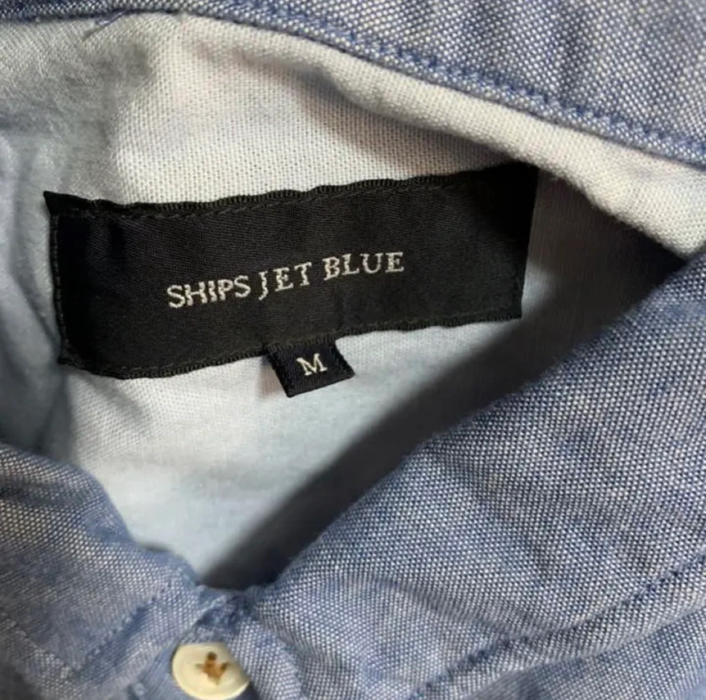 SHIPS JET BLUE シップスジェットブルー シャツ 7部袖 ワイヤーの写真3枚目