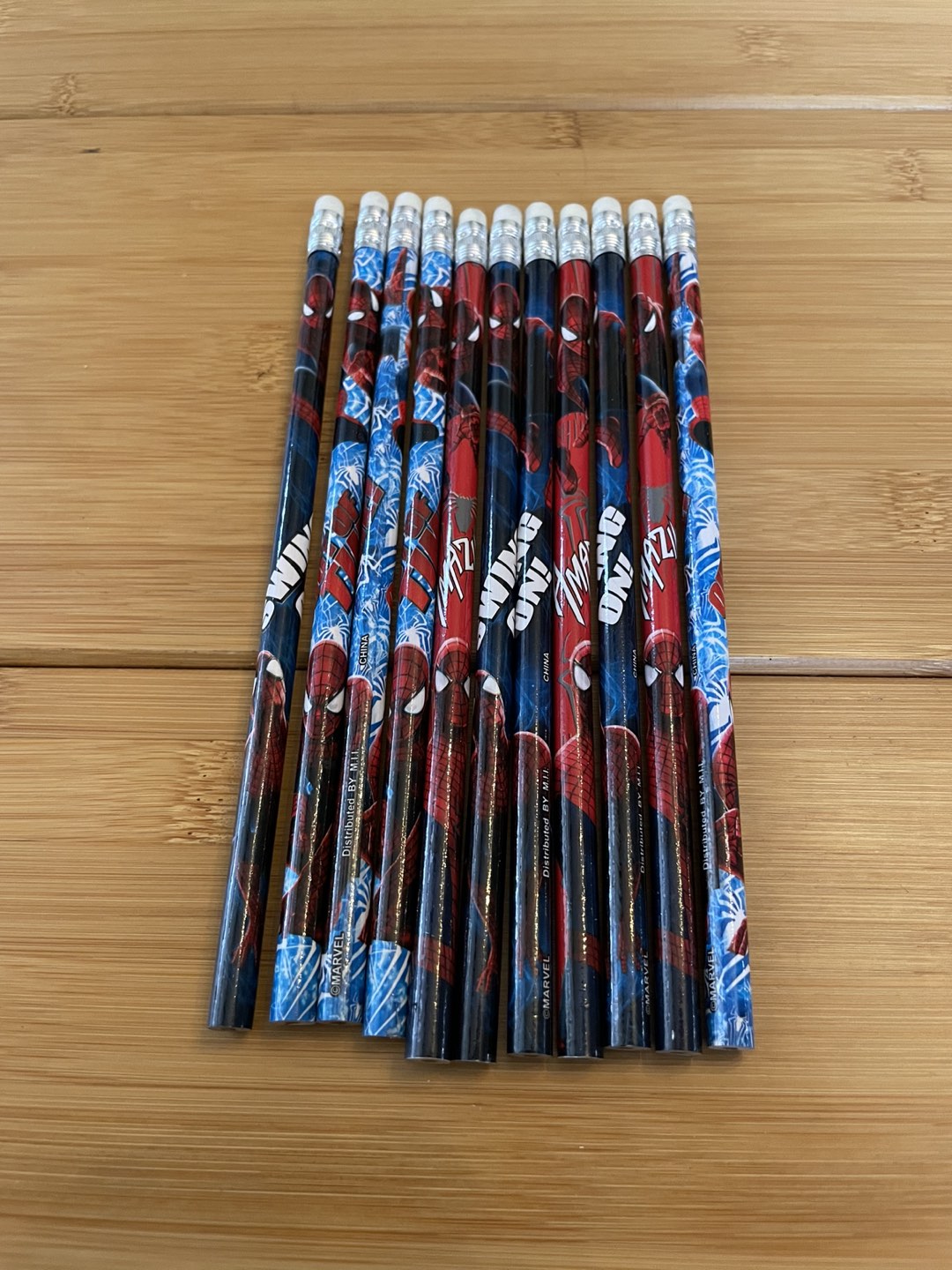 スパイダーマンの鉛筆　未使用
