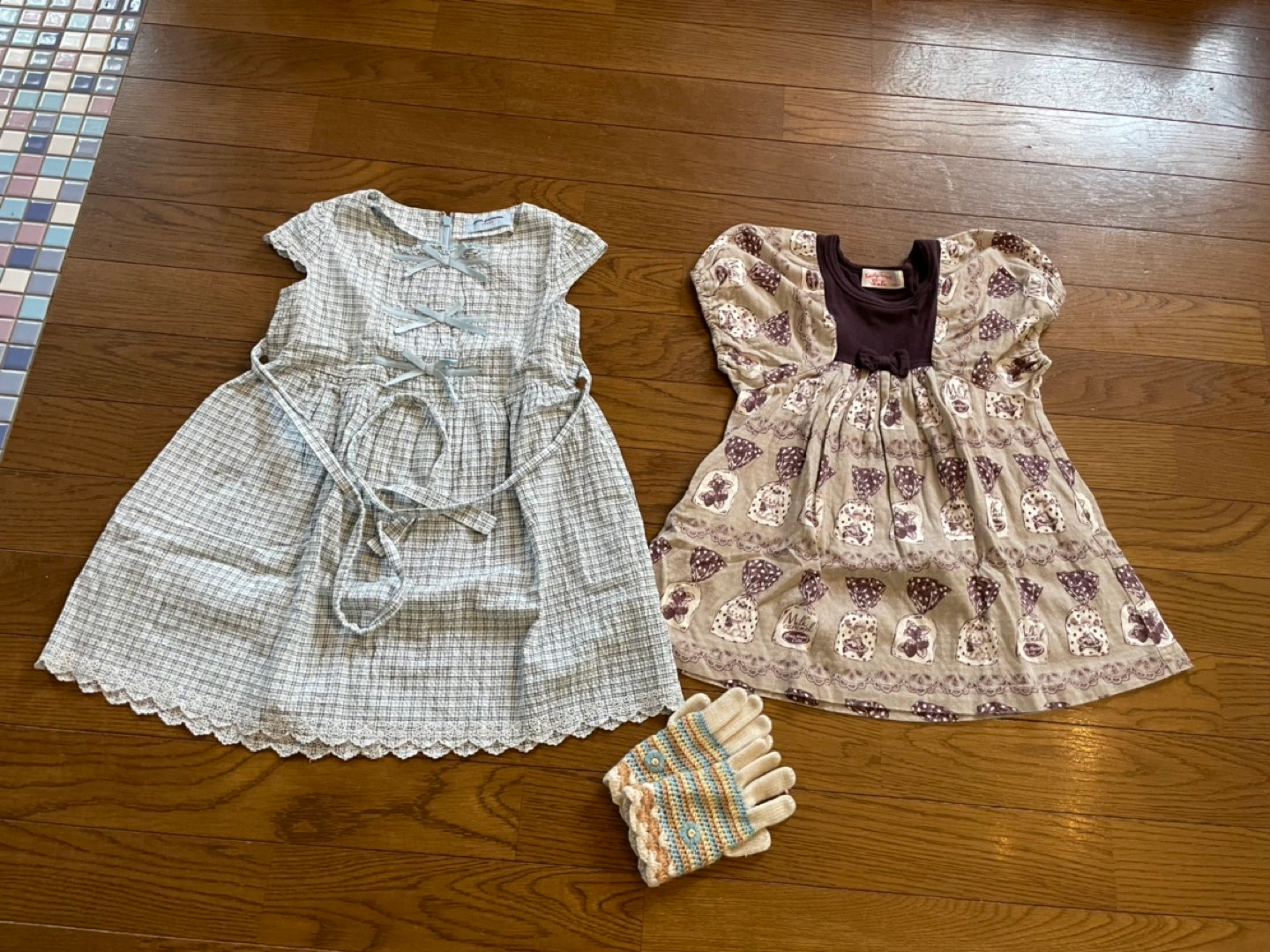 女の子ワンピース100〜110 ポンポネット