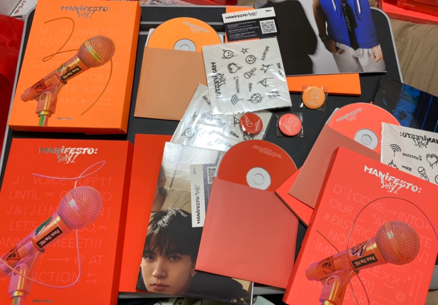ENHYPEN MANIFESTO 6種セットDAY 1の写真2枚目