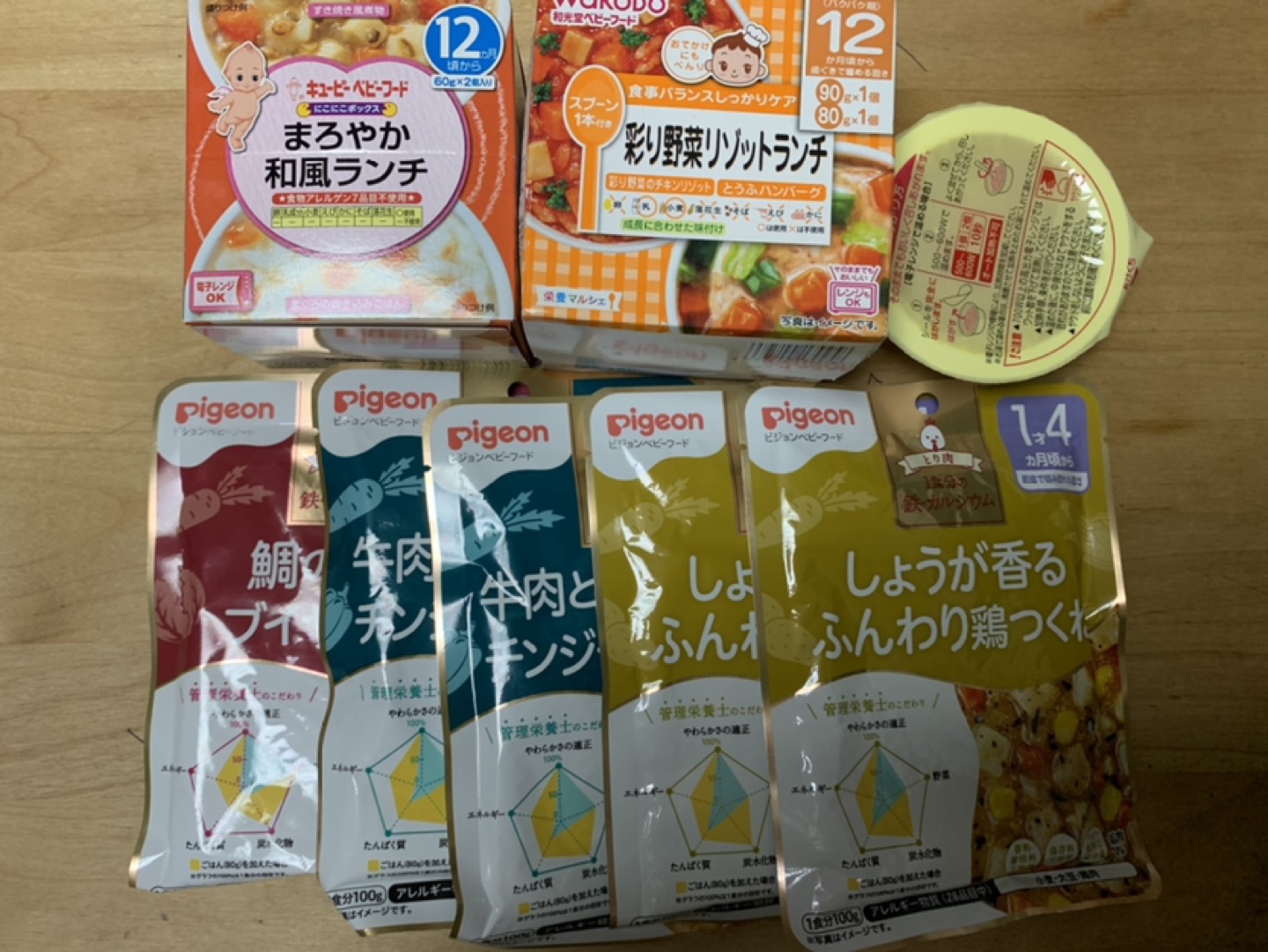 離乳食セット　12ヶ月〜16ヶ月