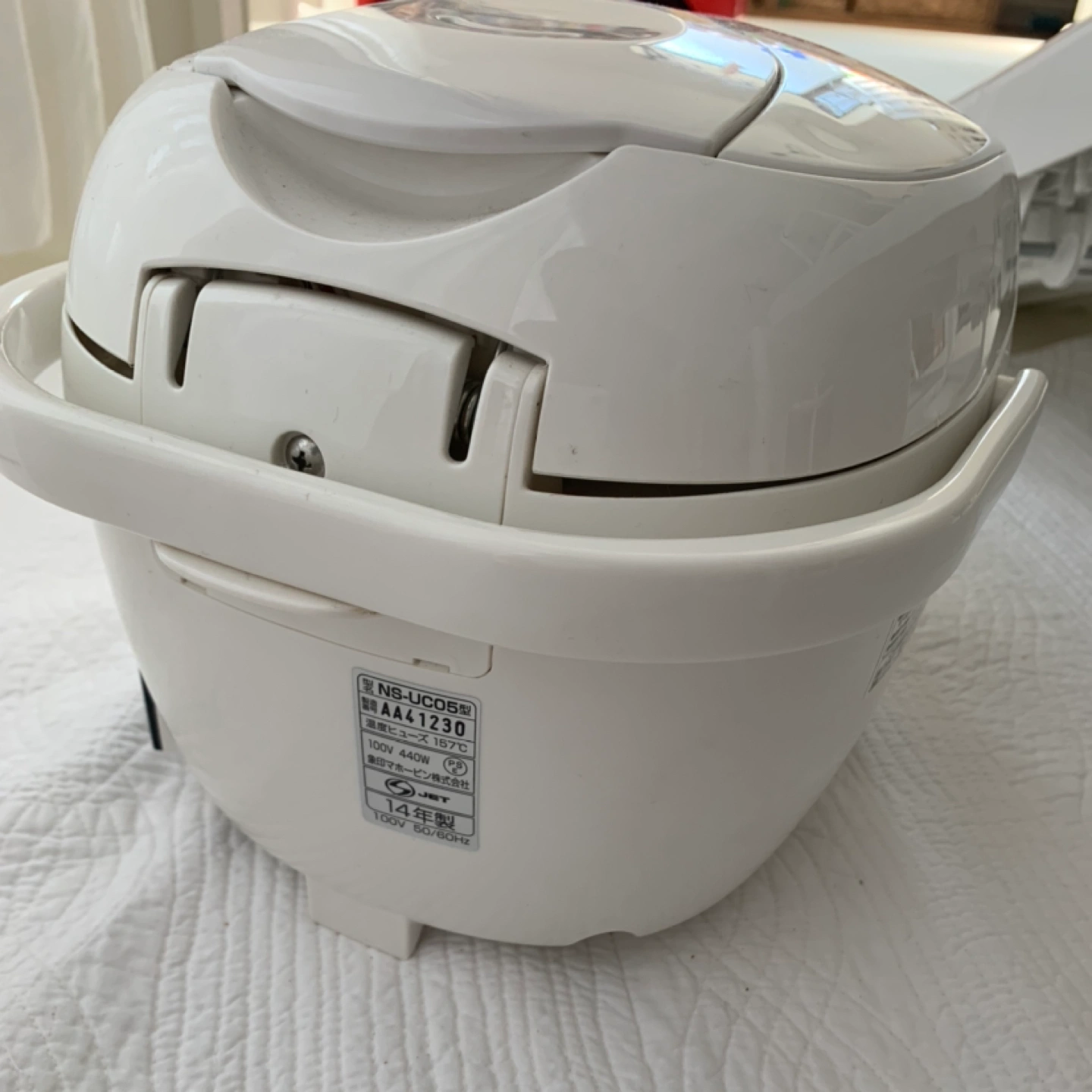 象印 炊飯器 NS-UC05の写真2枚目