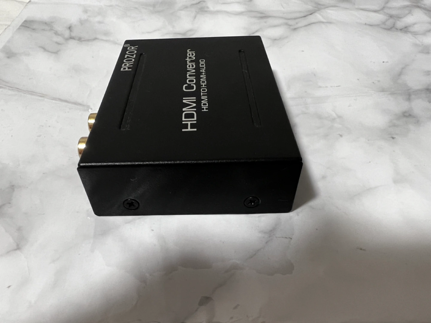 【状態良】PROZOR HDMI コンバーター HDMI オーディオ分離機の写真3枚目