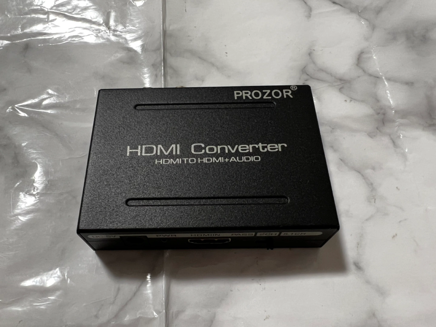 【状態良】PROZOR HDMI コンバーター HDMI オーディオ分離機