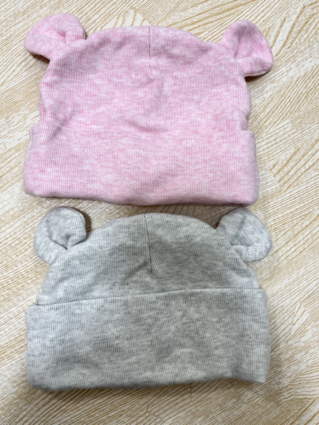 赤ちゃん　帽子　オーガニックコットン100パーセント　2つセット