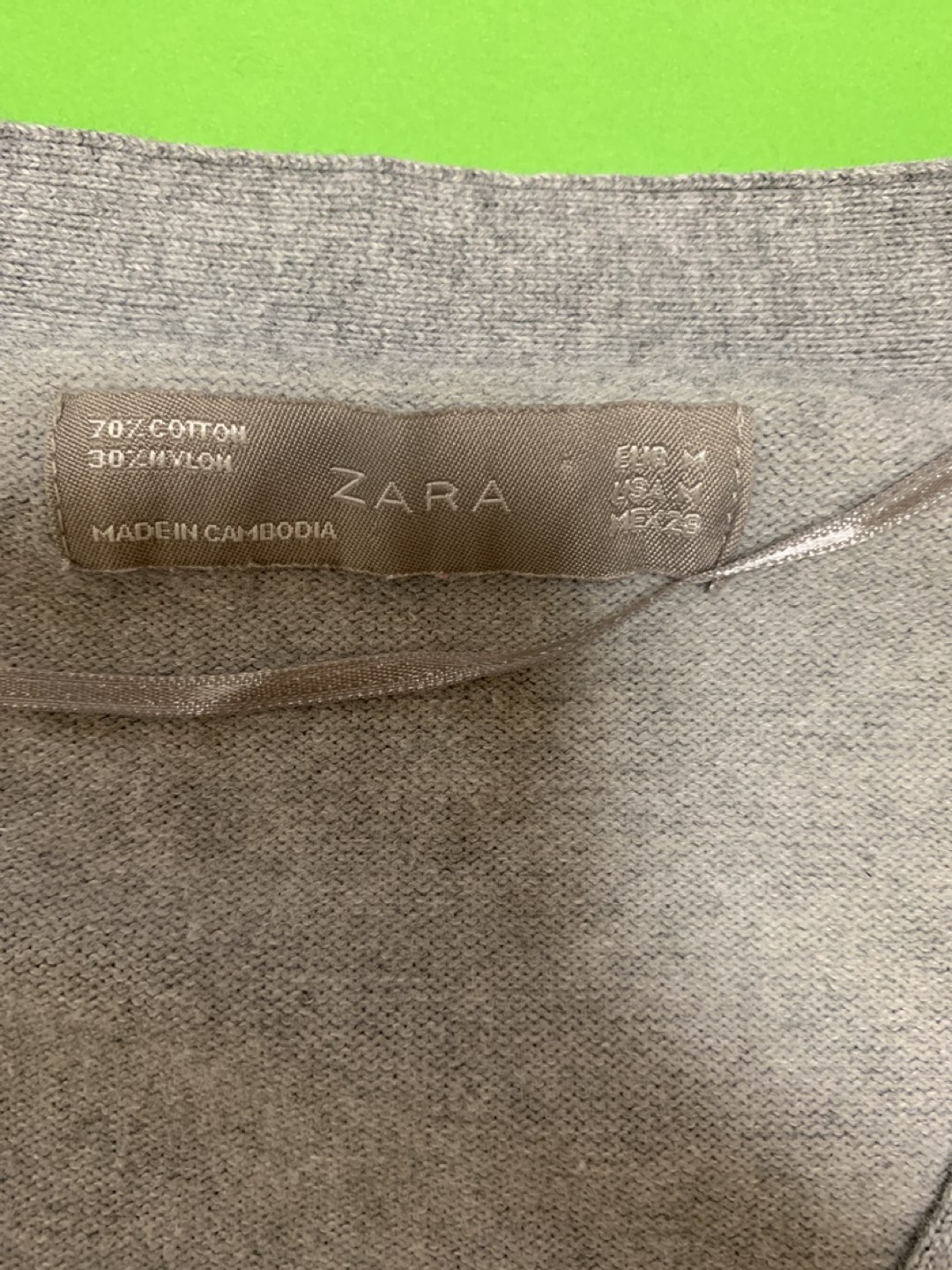 ZARA ロングカーディガンの写真3枚目