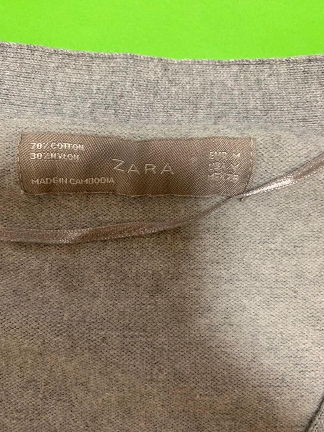 ZARA ロングカーディガンの写真3枚目