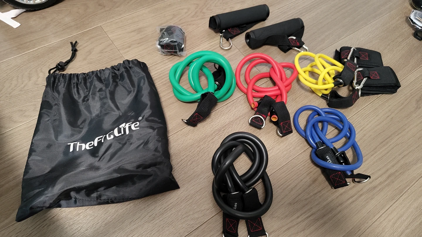TheFitLife トレーニングチューブ チューブ トレーニングの写真2枚目