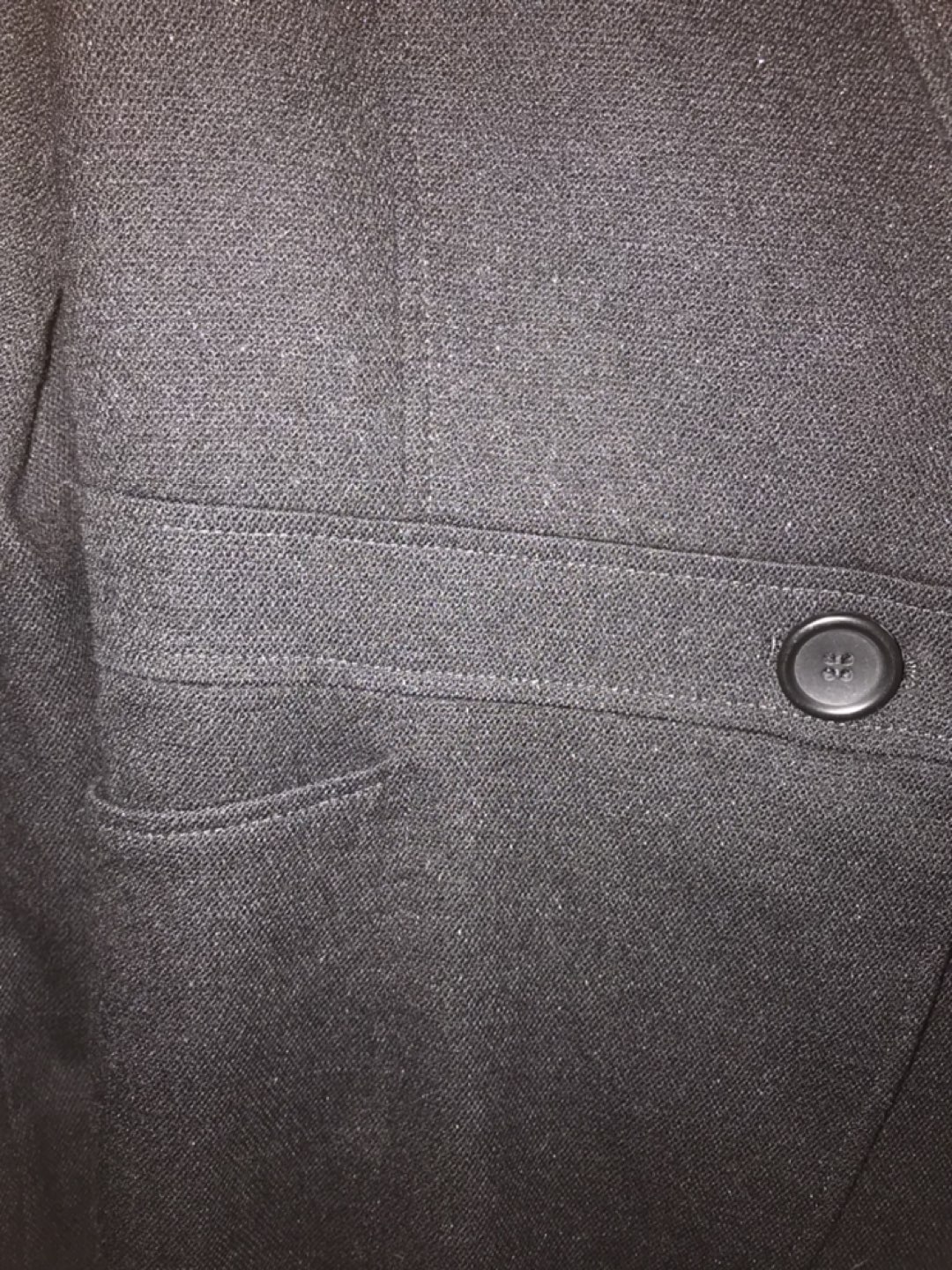 レディース　ジャケット　黒　譲ります。の写真2枚目