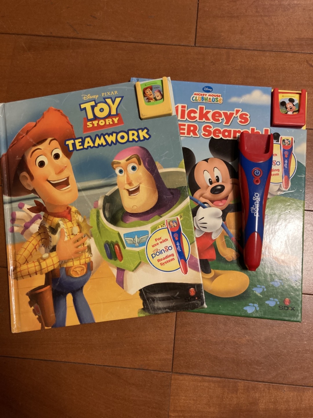 ディズニー　my poingo 英語知育絵本