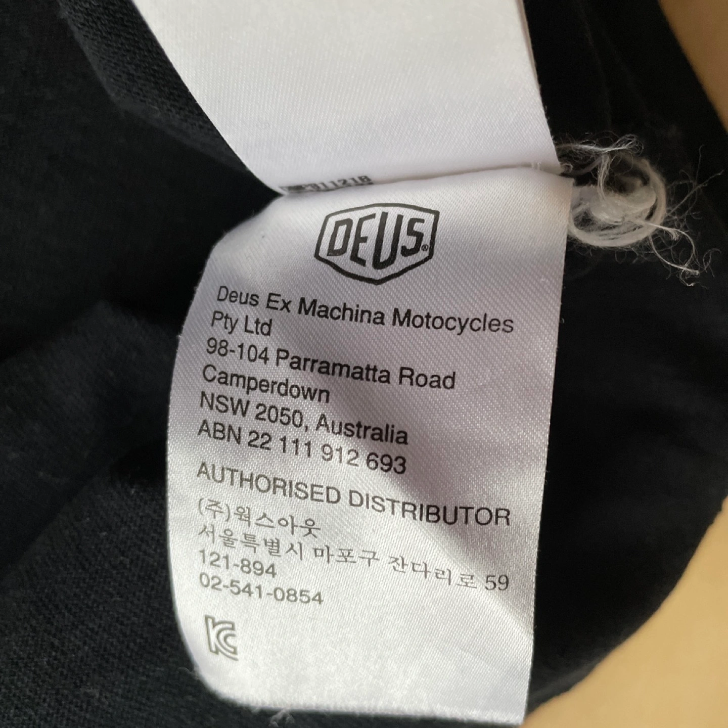 Tシャツ黒DEUS EX MACHINA RECORDS &PUBLISHINGの写真3枚目