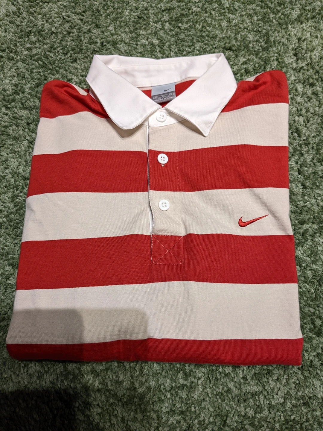 《処分値引▲600円》【断捨離中】Nike ラガーシャツ