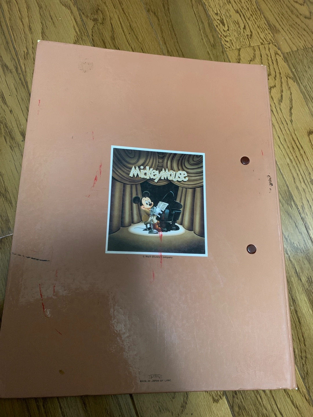 ディズニー ミッキー バインダーの写真2枚目
