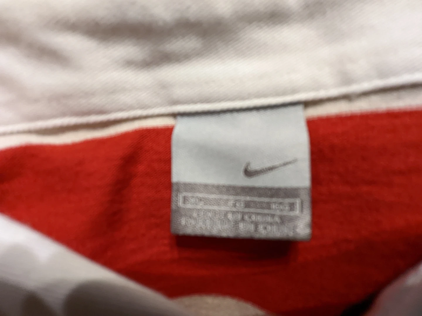 《処分値引▲600円》【断捨離中】Nike ラガーシャツの写真2枚目