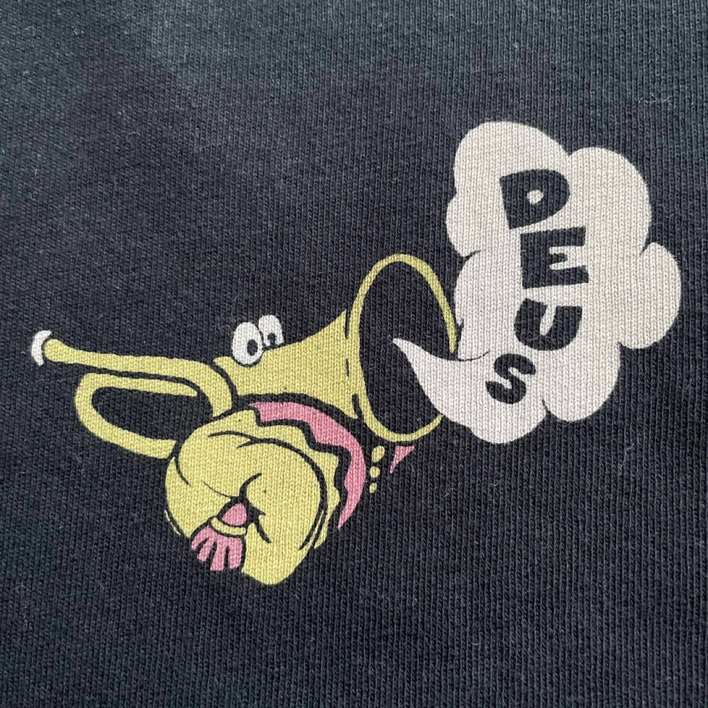 Tシャツ黒DEUS EX MACHINA RECORDS &PUBLISHINGの写真4枚目
