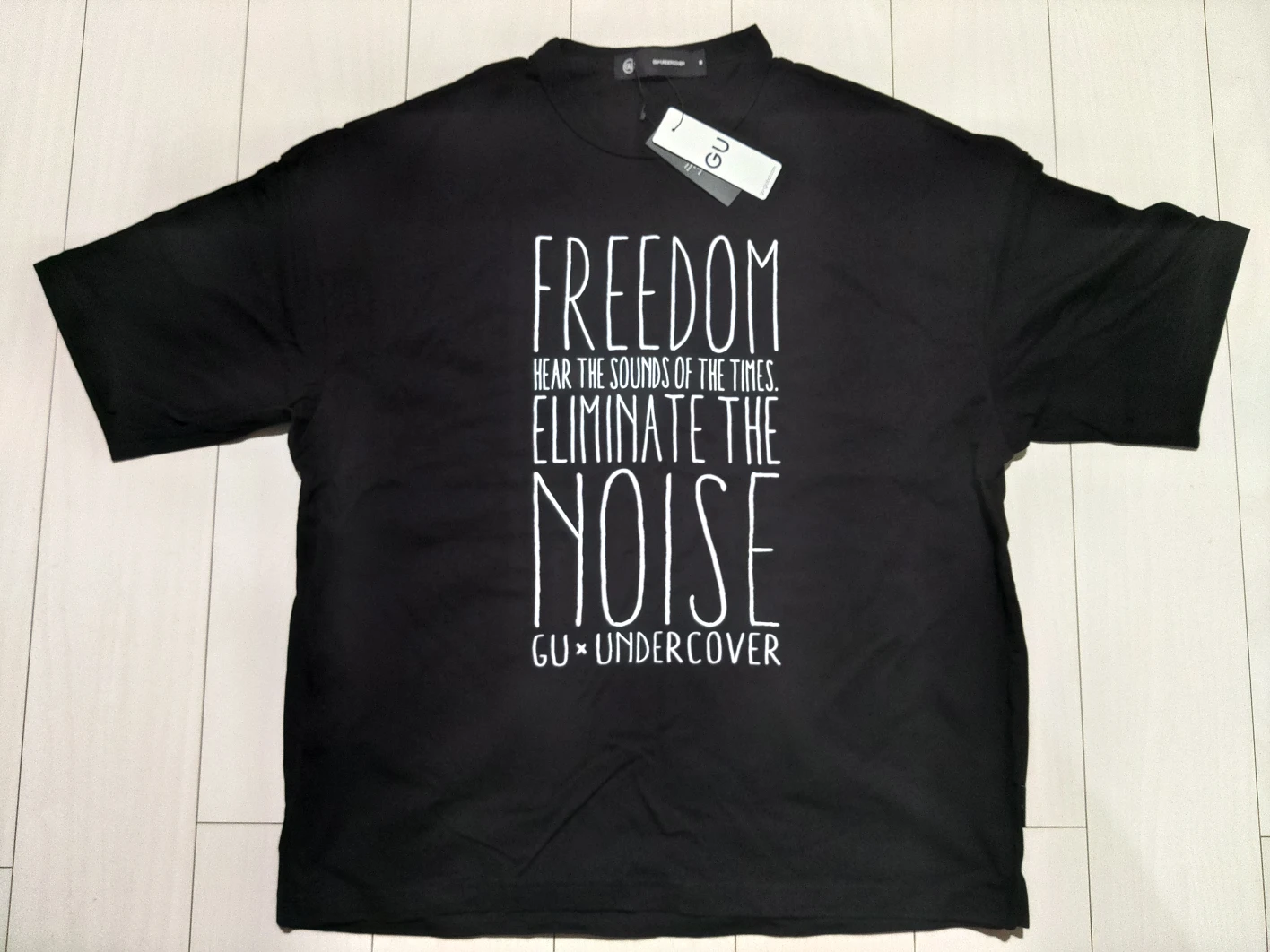GU×UNDERCOVER　ビッグT(5分袖)