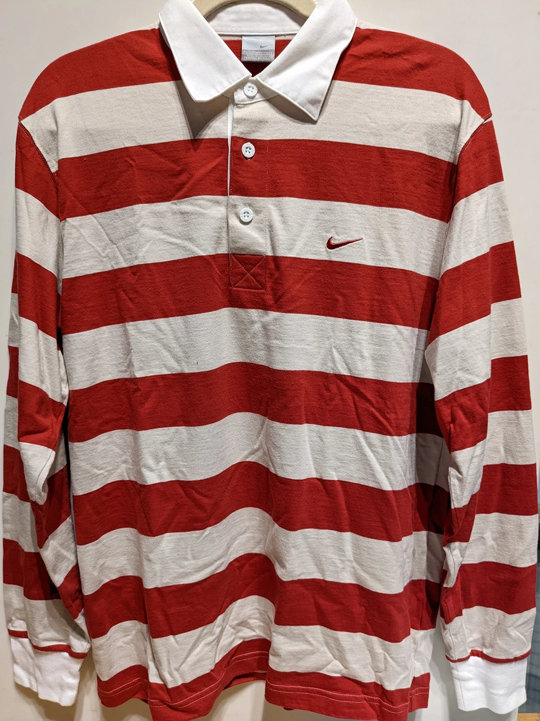《処分値引▲600円》【断捨離中】Nike ラガーシャツの写真3枚目