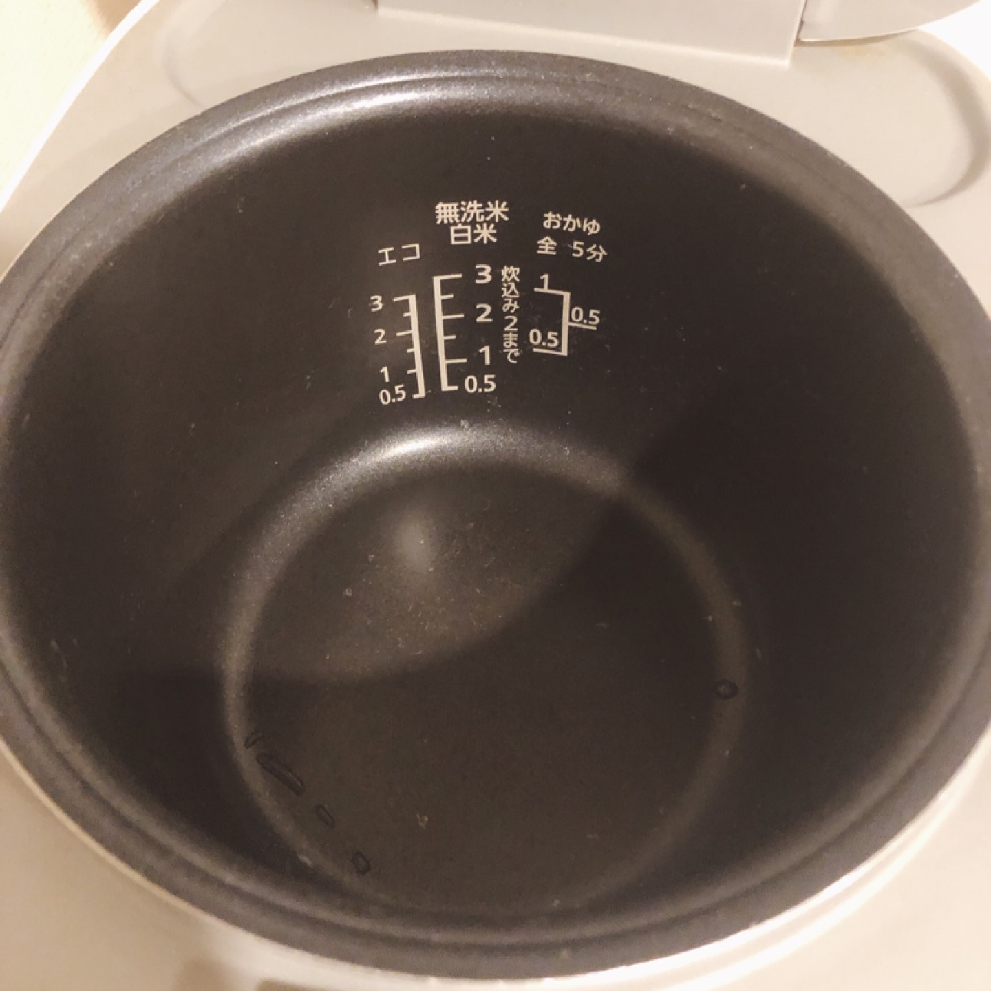 炊飯器　3合炊きの写真3枚目