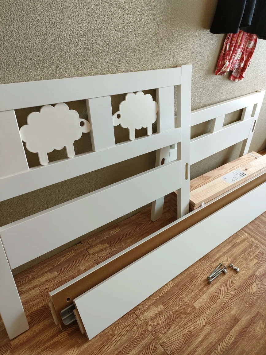 IKEA キッズベッド&ガードレールの写真7枚目