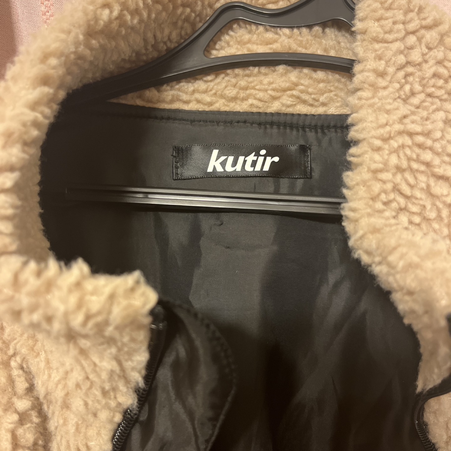 【kutir】ボアブルゾン　Mの写真2枚目