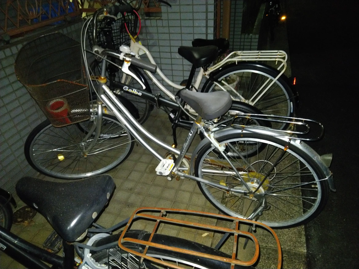 自転車譲ります。