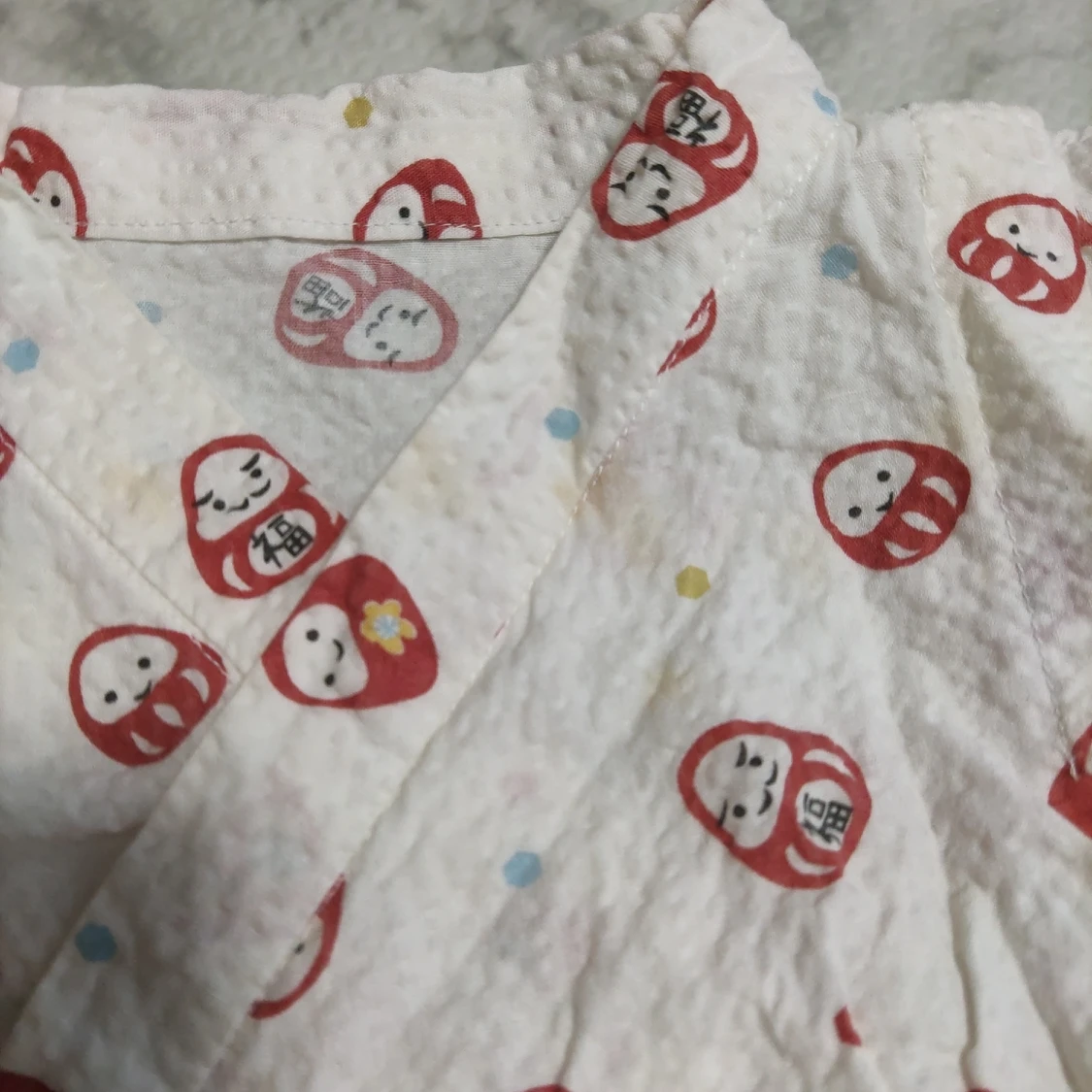 甚平風ロンパース2枚セットの写真3枚目