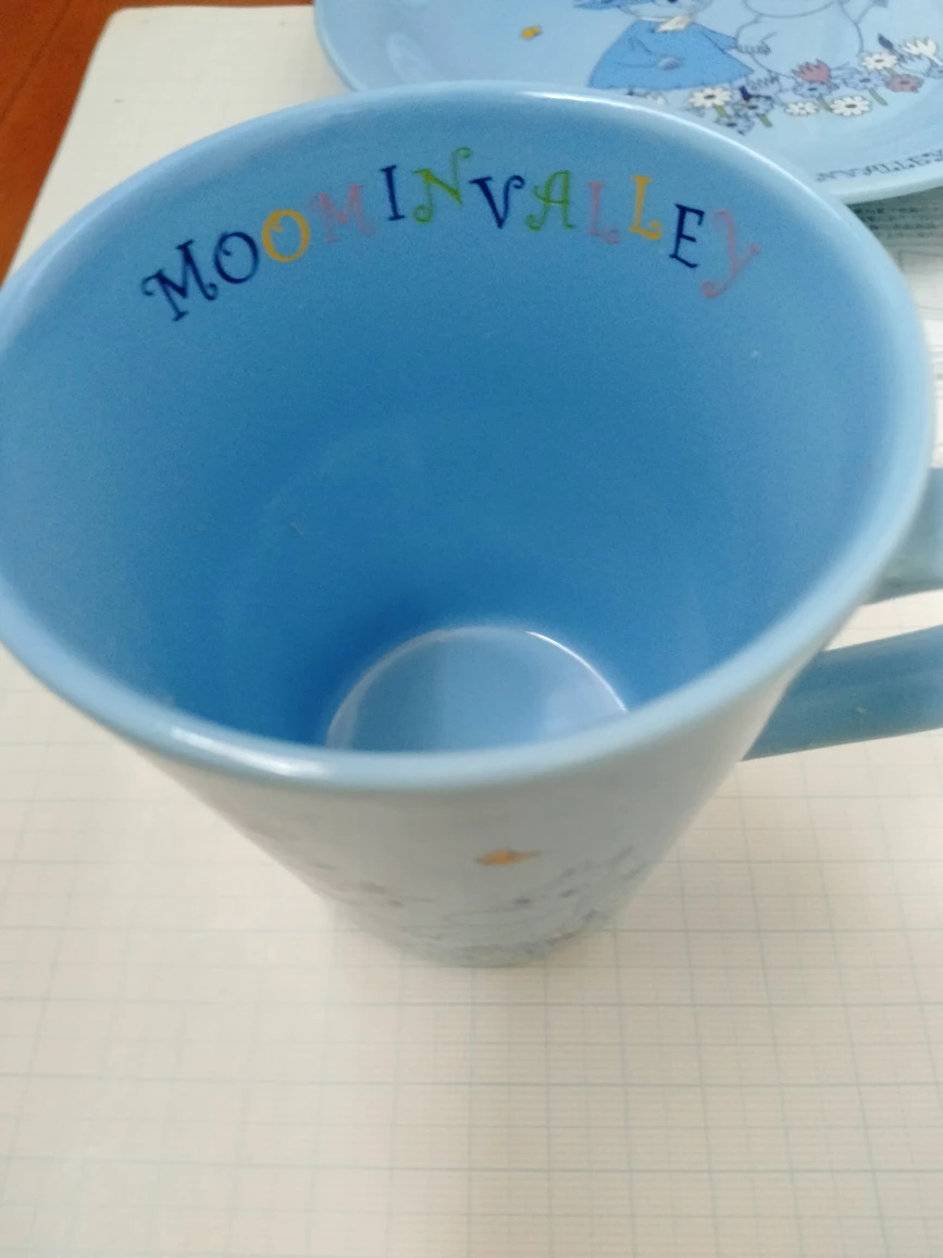 ムーミン皿、マグカップ　未使用　ソーヤベンソン　瀬戸物　の写真6枚目