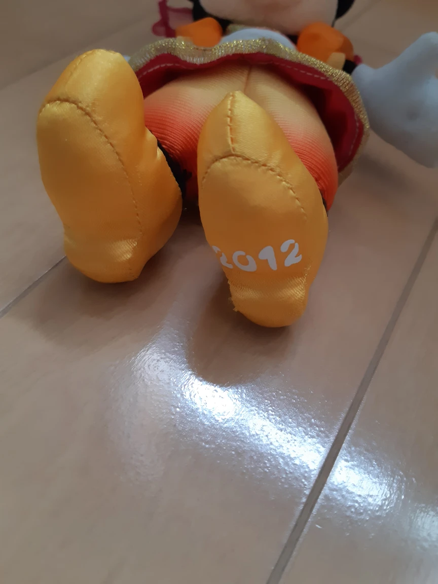 ミニーちゃん　ぬいぐるみバッチの写真4枚目