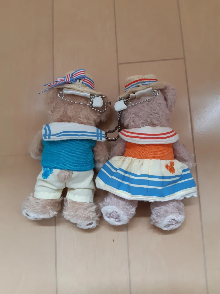 ダッフィー&シェリーメイ ぬいぐるみバッチの写真2枚目