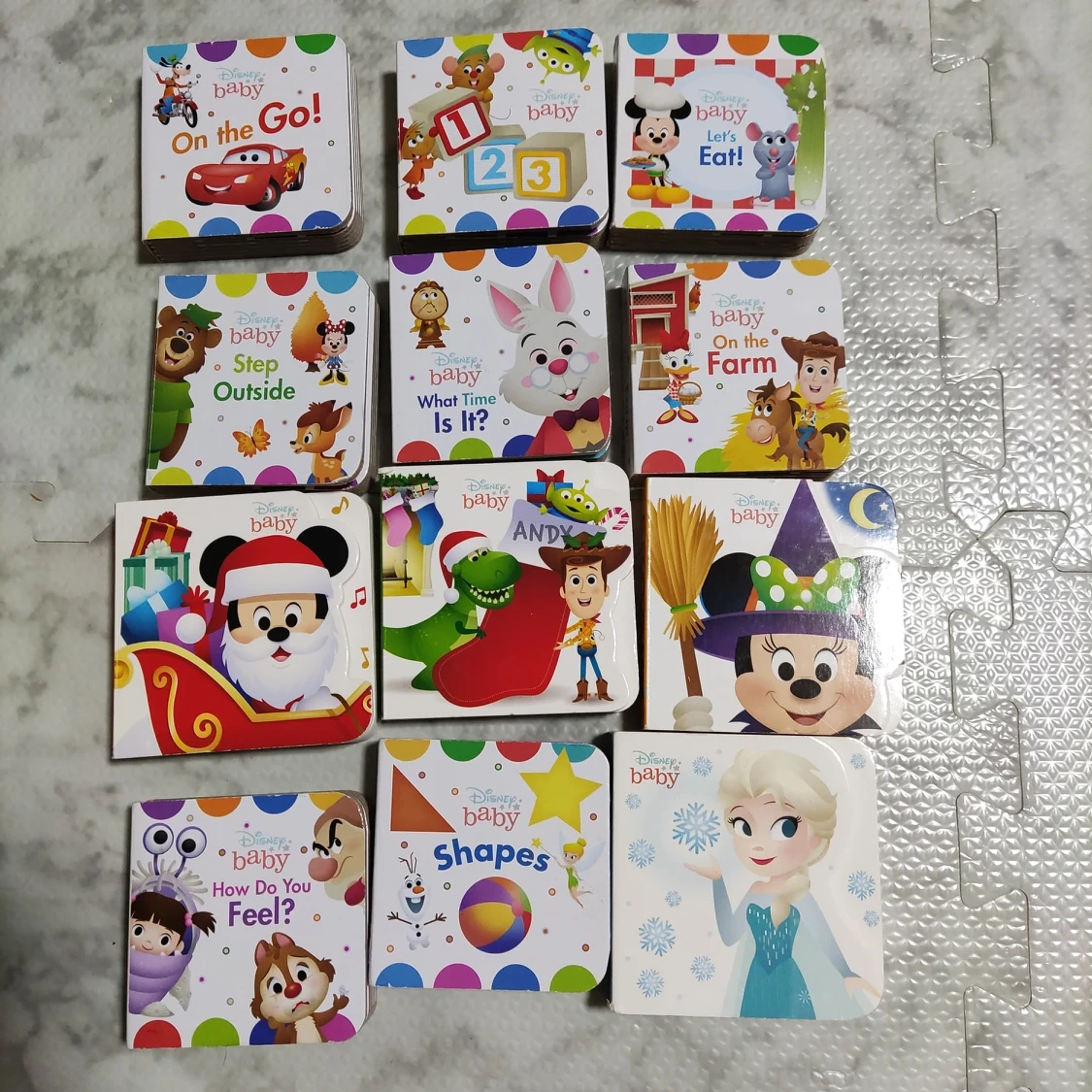 ディズニーベビーミニ英語絵本12冊