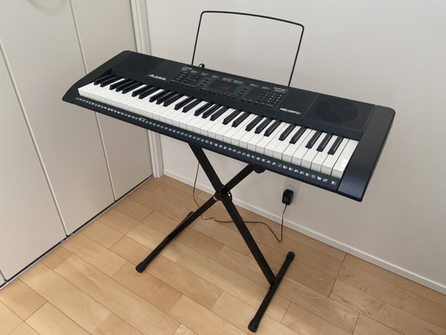 電子キーボード61鍵盤スタンド付きAlesis MELODY 61