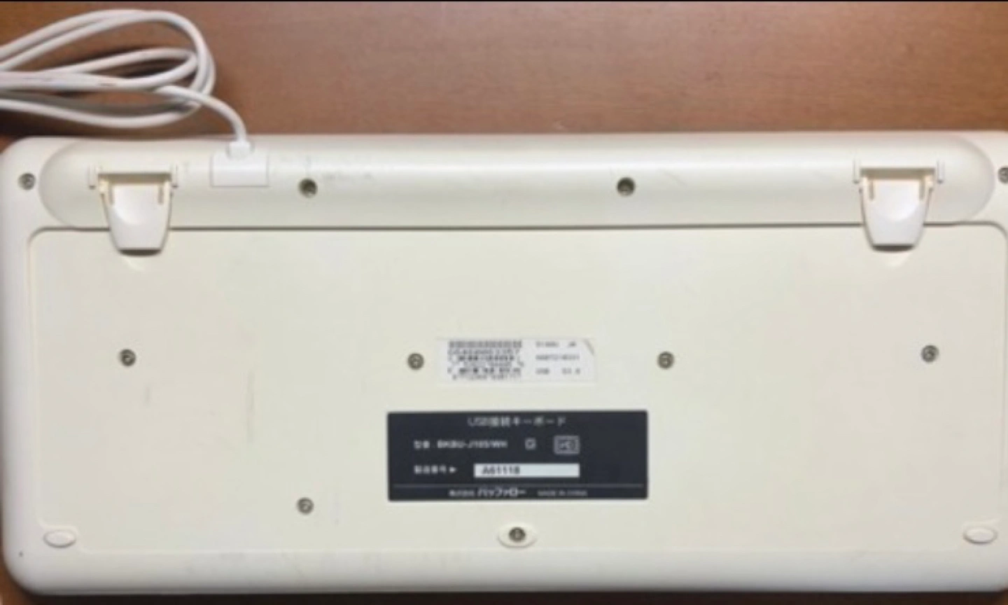 バッファロー USBキーボードの写真2枚目