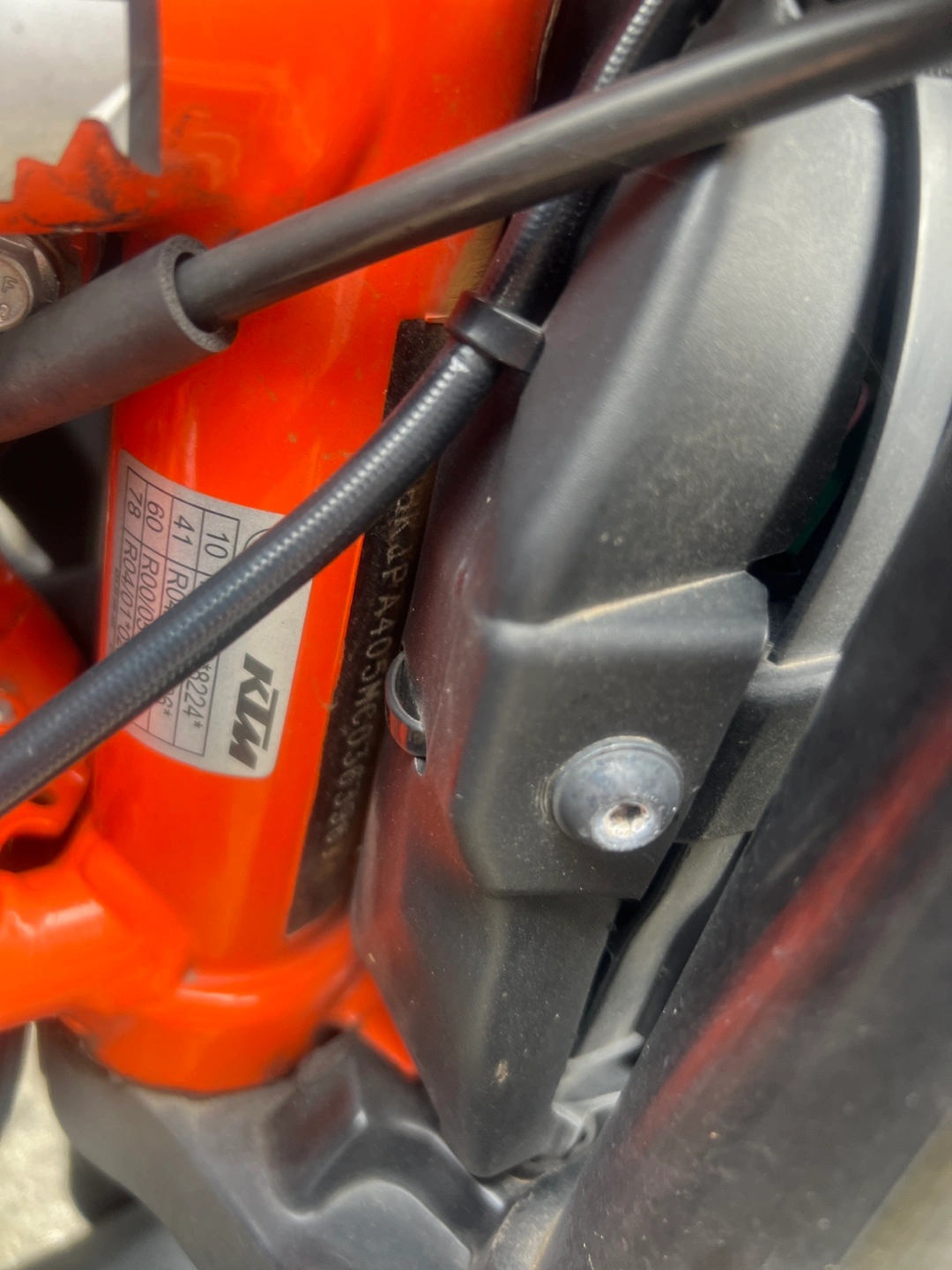 ktm125デューク不動の写真4枚目