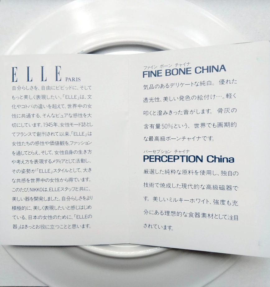 ELLE PARIS 洋皿 プレート の写真7枚目