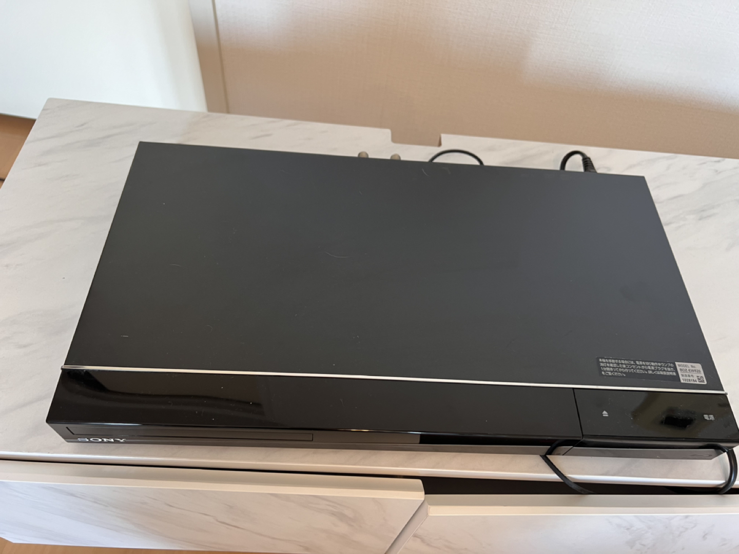 テレビ台 ソニーレコーダーセットの写真3枚目