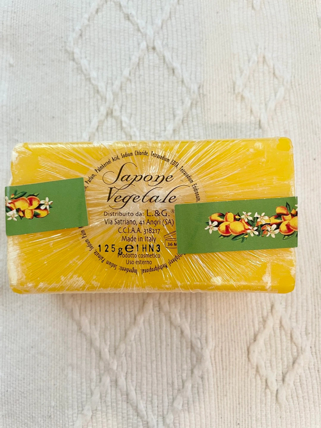 イタリア製ソープ sapone vegetableの写真2枚目