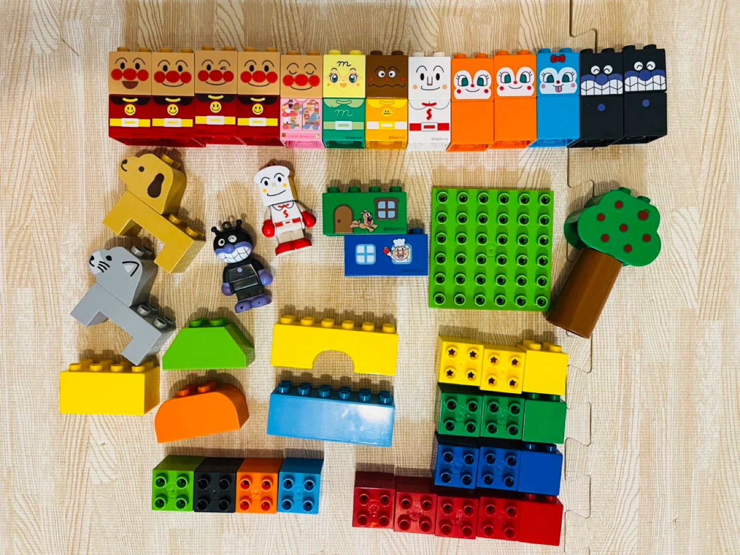 アンパンマンブロックケース付きの写真4枚目