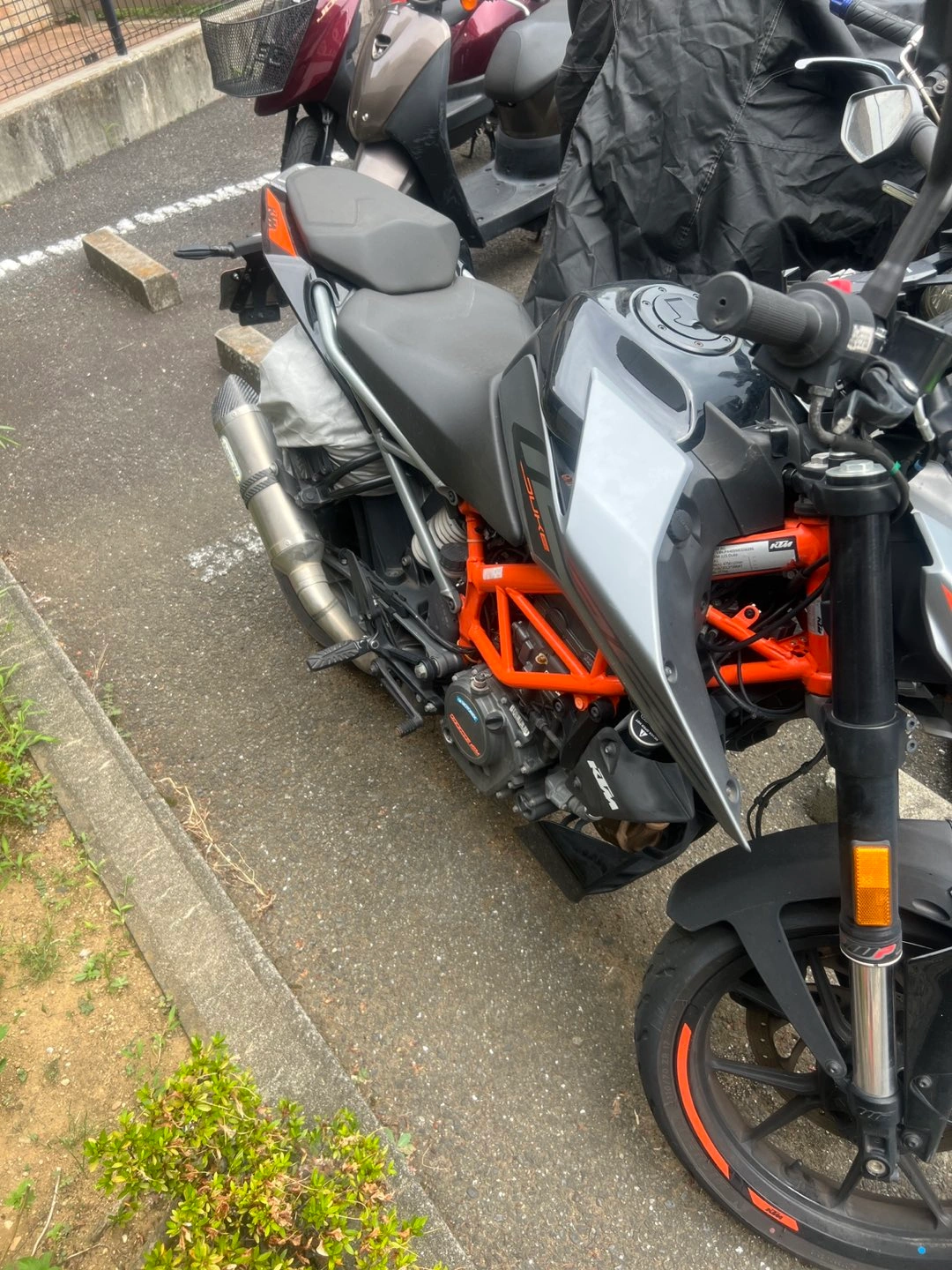 ktm125デューク不動の写真2枚目