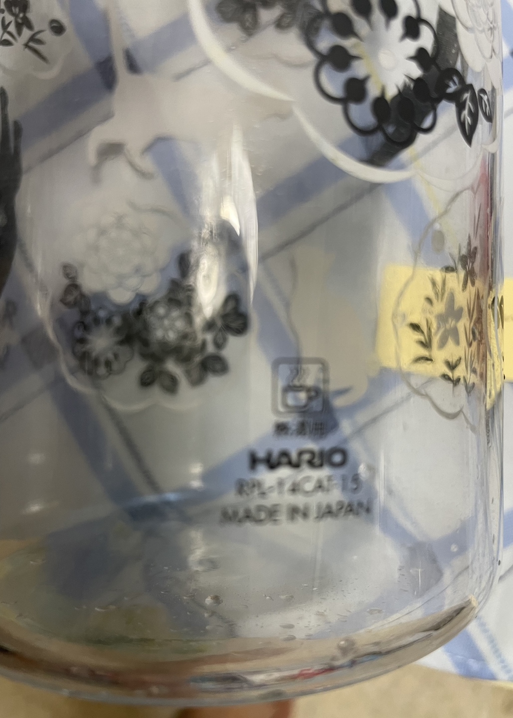 HARIO耐熱ガラス製ボトル1.5L入りの写真4枚目