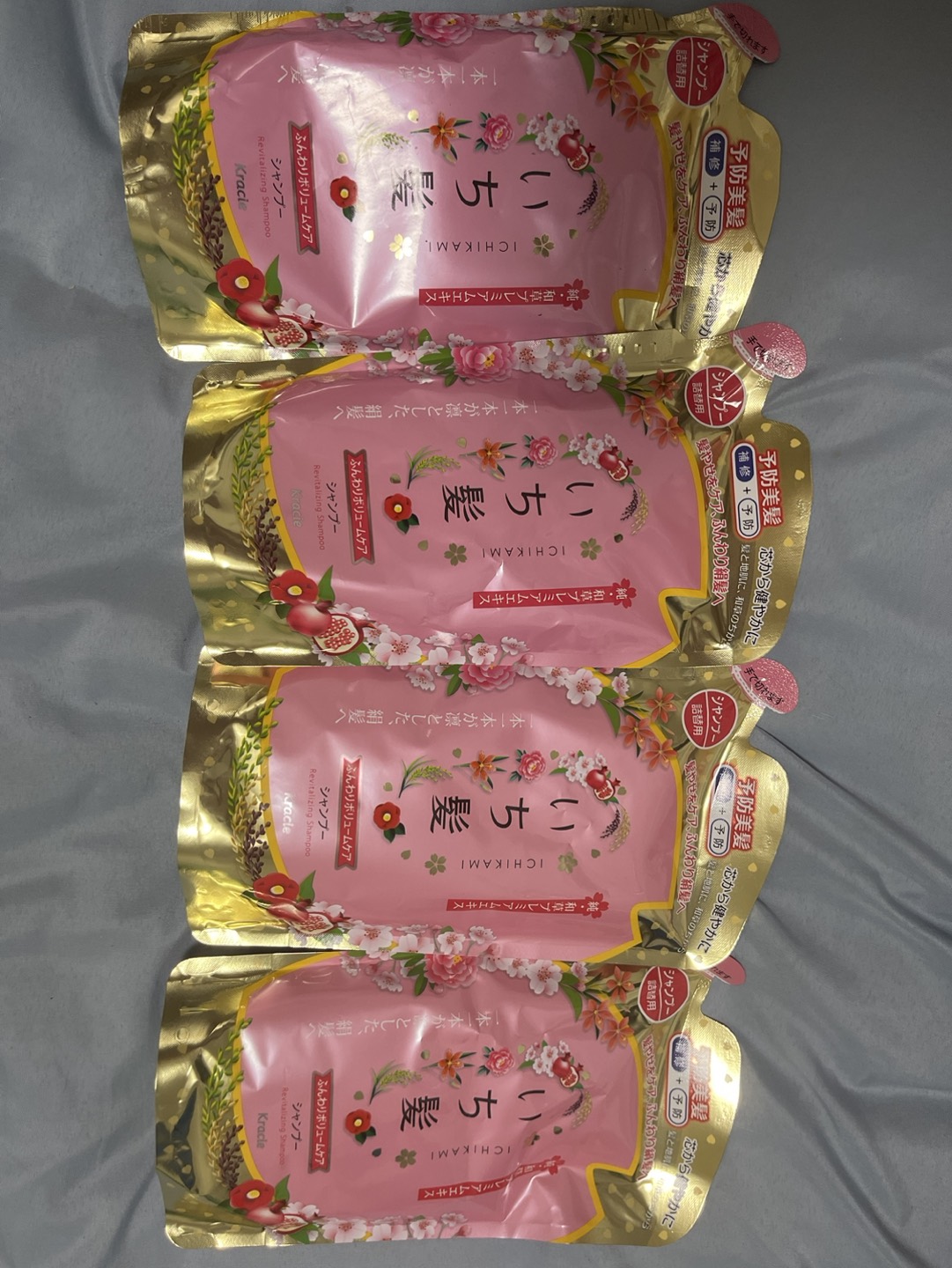 いち髪　シャンプー 4本セット