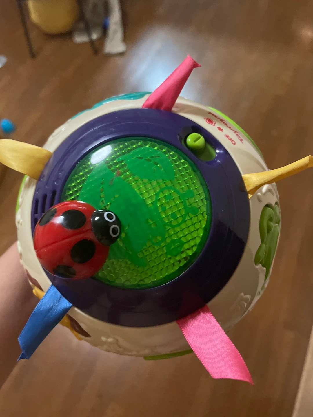 転がるおもちゃと完全に機能の写真3枚目