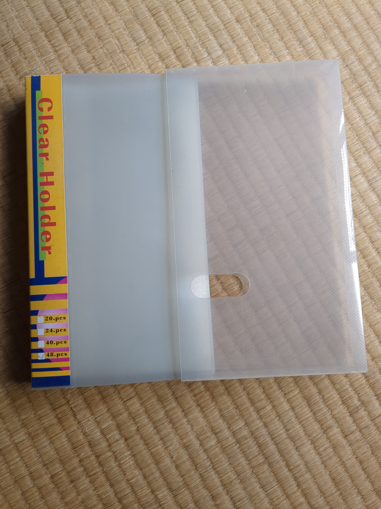 [譲ります] CD/DVD 収納クリアケース 48枚収納の写真3枚目