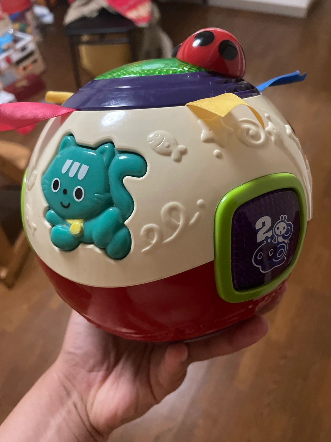 転がるおもちゃと完全に機能の写真6枚目