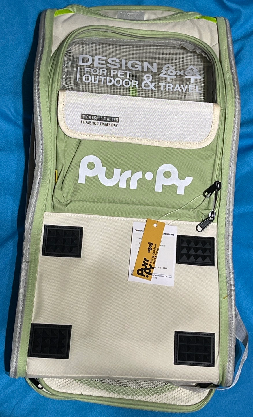 Purrpy ペット用キャリーリュック 猫 小型犬