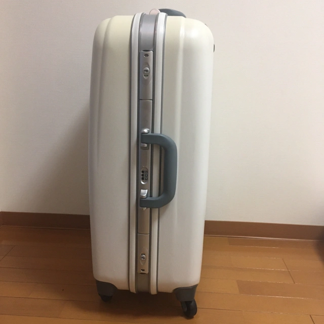 Canossa ACTUS スーツケース ホワイト 約60Lの写真6枚目