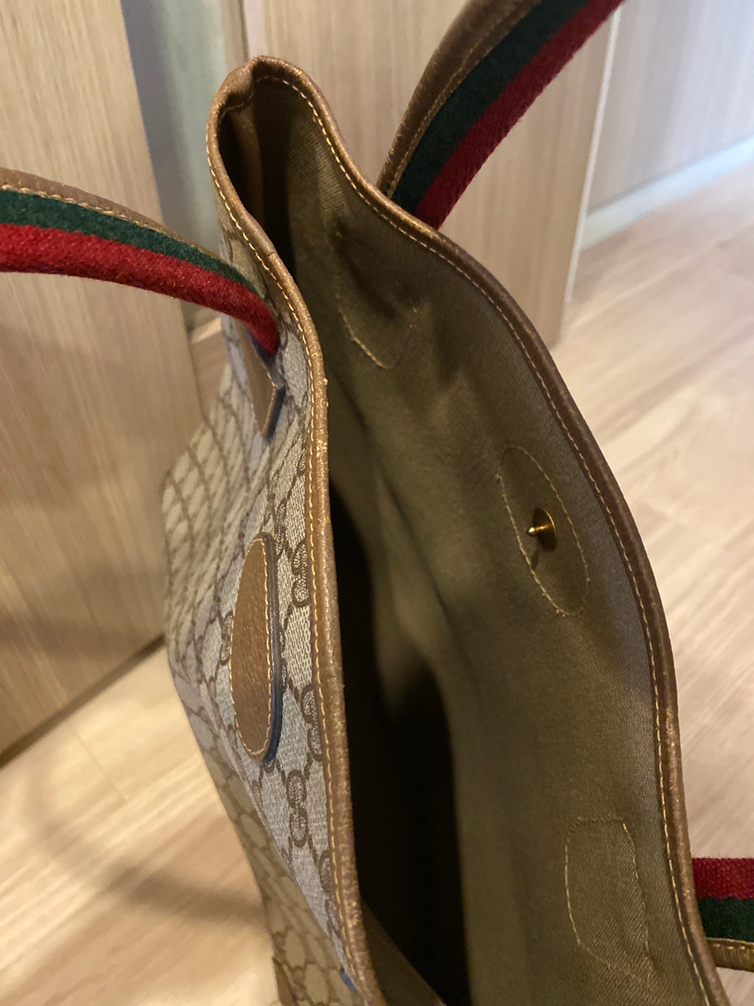 オールドグッチ(GUCCI)トートバッグの写真3枚目