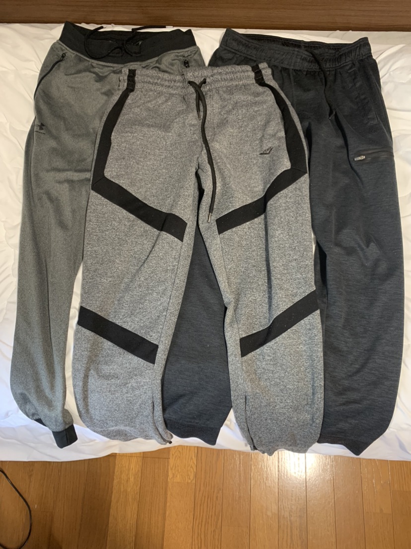 スエットパンツ3点まとめ売り