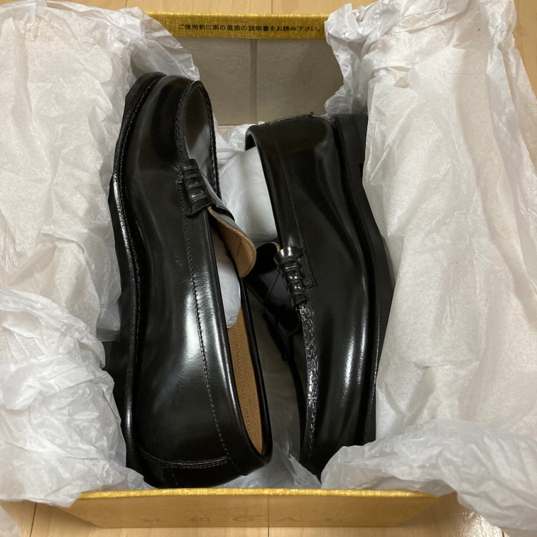 【新品未使用】REGAL 黒色 ローファーの写真8枚目